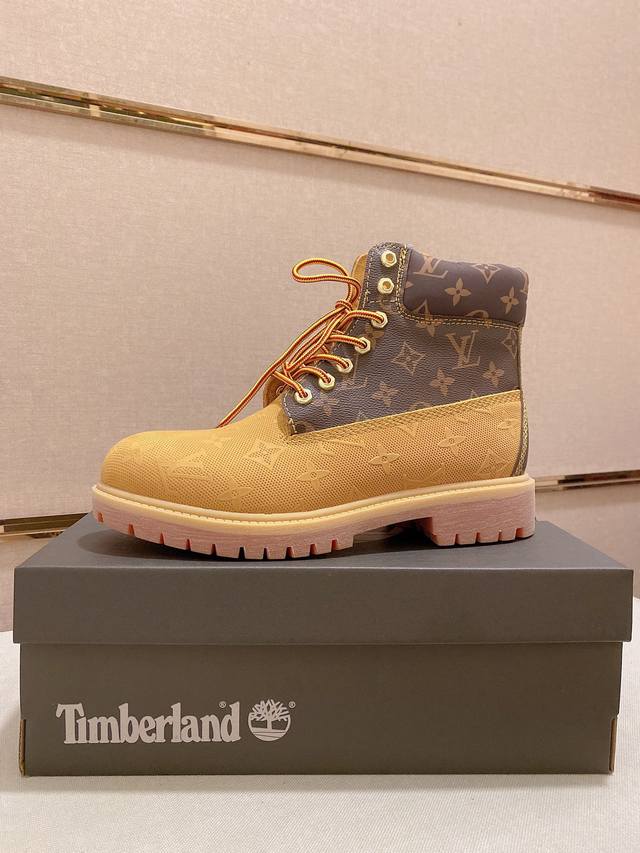 工厂价: 情侣款35-44码 Timberland 天布伦 冬季新款，鞋面进口牛皮搭配高档真皮内里，原版大底。官网1:1原版开模可随意出入专柜，这个季节穿出不一